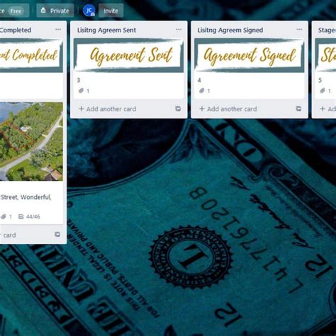 Real Estate Trello Template Etsy