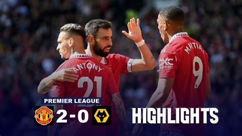 Man United vs Wolves HIGHLIGHTS: Manchester United SINK Wolverhampton 2-0 - Check Highlights