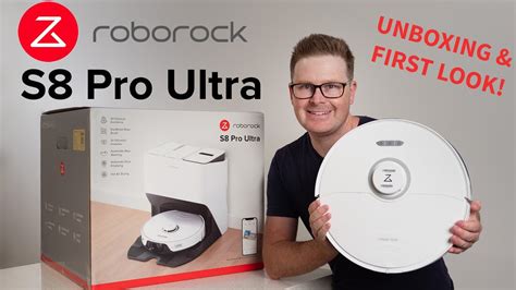 Roborock S Pro Ultra Unboxing First Look Youtube