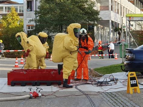 Chlorgasaustritt Geinberg Freiwillige Feuerwehr Ried Im Innkreis