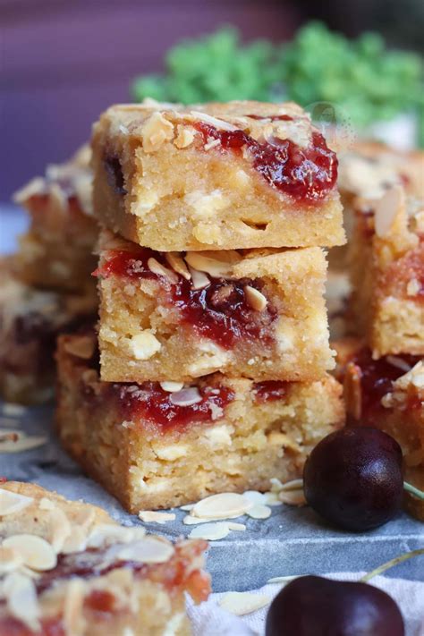 Bakewell Blondies Janes Patisserie