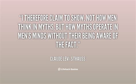 Claude Levi-Strauss Quotes. QuotesGram