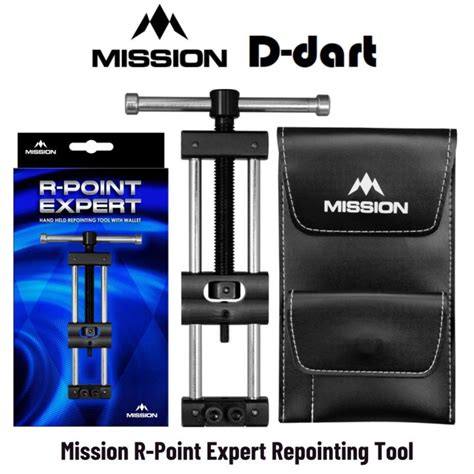 Mission Darts Repointing Tool R Point Expert Hand Held Repointer Point