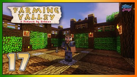 Minecraft Farming Valley NEW FARMING AREA EP 17 1 10 2 Modded