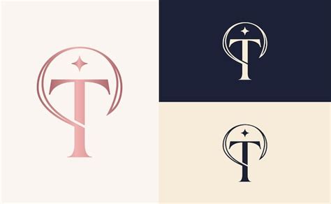 Premium Vector Elegant Minimalist Beauty Logo Cosmetic Letter T