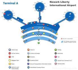 Newark Airport Terminal B Map - Maping Resources