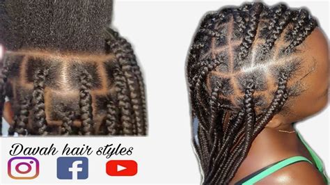 Men Koman Pou Penyen Ak Alonj Poul Paret Natirel Knotless Braids YouTube