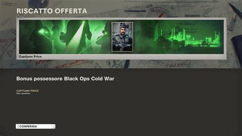 Cod Warzone E Black Ops Cold War Come Sbloccare Gratis La Skin Price