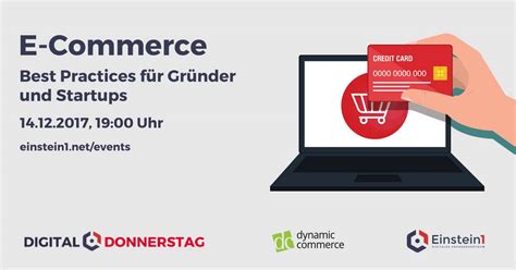 Workshop E Commerce Best Practices F R Gr Nder Und Startups Das