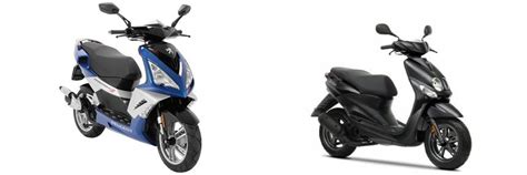 Motorrad Vergleich Peugeot Speedfight 3 LR 2009 Vs Yamaha NEOs 50 2010