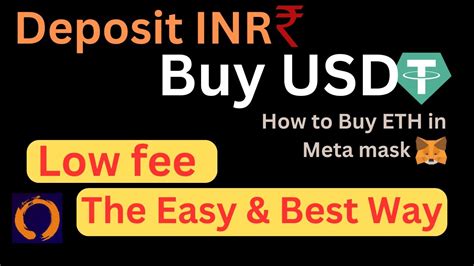 How To Buy USDT In Exchange Deposit INR INR To USDT Altcoins