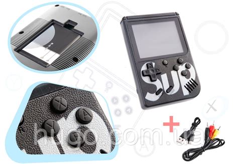 Портативная Игровая Приставка SUP Game Box, на 400 Игр / Ретро Консоль ...