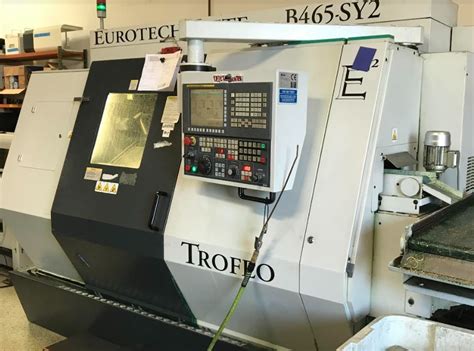 2013 Eurotech B465 SY2 CNC Lathe 4449