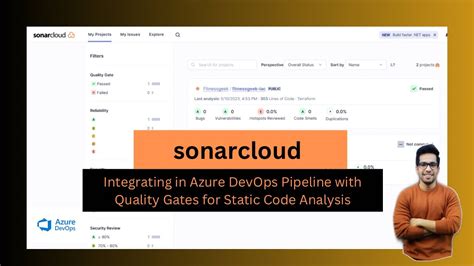 23 Configuring Sonarcloud In Azure Devops Using Sonarcloud For