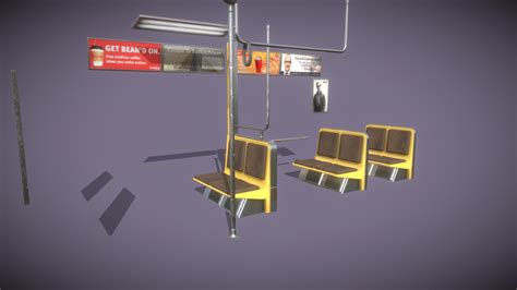 Subway Scene Props Download Free 3d Model By Ashe Ashe52 3f2f365