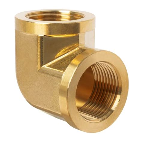 Snapklik JUWO Brass Pipe Fitting 90 Degree Elbow 3 4 X 3 4 NPT