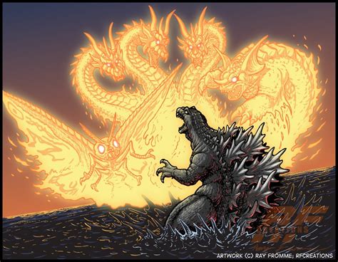 King Ghidorah Vs Godzilla