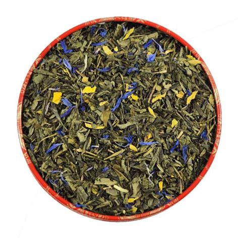 Th Vert Sencha De Chine Aux Fruits Rouges