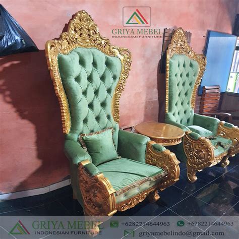 Set Sofa Teras Santai Bellagio Ukir Gold Griya Mebel