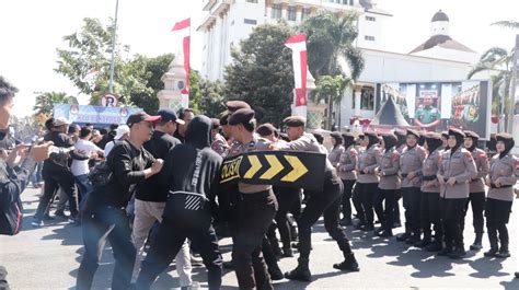 Simulasi Sistem Pengamanan Kota Di Gelar Polres Ponorogo Beritatrends