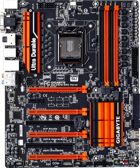 Gigabyte GA Z97X SOC Force LGA 1150 Z97 Premium 4 Way Crossfire Support