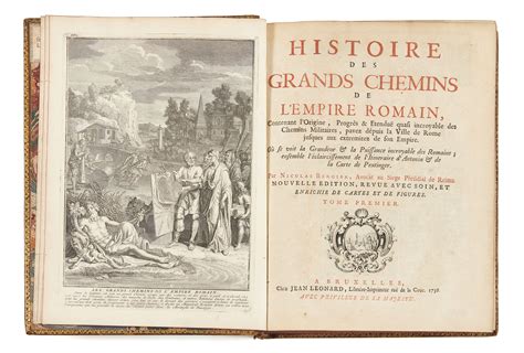 Lot BERGIER Nicolas Histoire Des Grands Chemins De LEmpire Romain