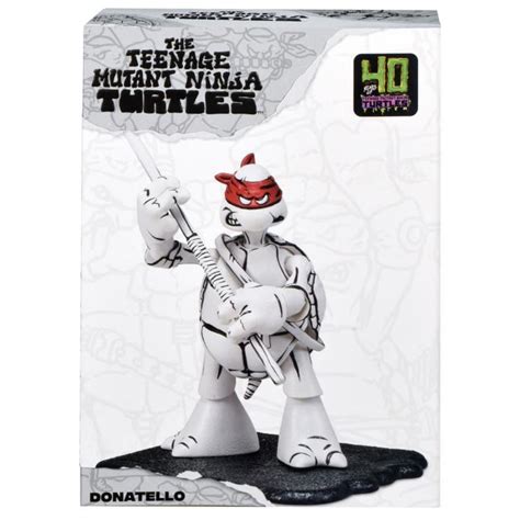 Teenage Mutant Ninja Turtles Th Anniversary Px Previews Black White