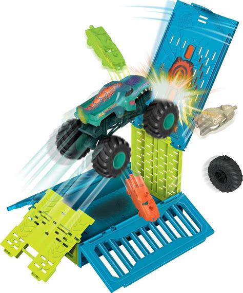 Hot Wheels Monster Trucks Mega Wrex Crash Cage HNC Ab Preisvergleich Bei Idealo At