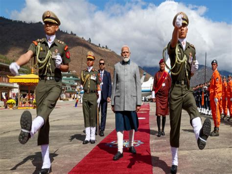 Pm Modi Gets Highest Civilian Honor In Bhutan First Prime Minister To