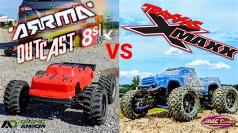 Arrma Outcast Vs Traxxas Xmaxx New M C Steering Bellcrank Motor