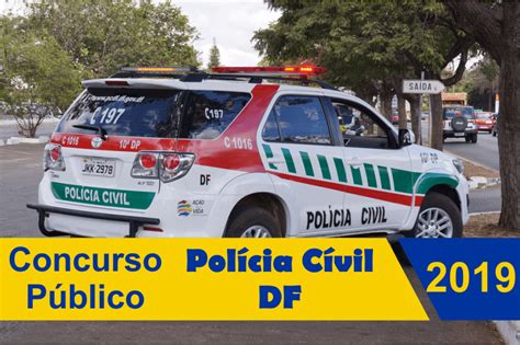 Concurso Público da Polícia Civil do DF 2019 oferece 300 vagas para