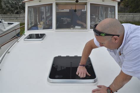 How To Replace The Hatches On Your Boat Power And Motoryacht