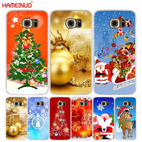 Hameinuo Christmas Theme Cell Phone Case Cover For Samsung Galaxy S