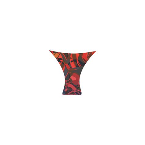 Hot Summer Nights Abstract Blue And Deep Red Custom Bikini Swimsuit Model S01 ID D1577267