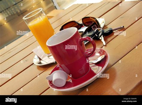 coffee on gas station Stock Photo - Alamy