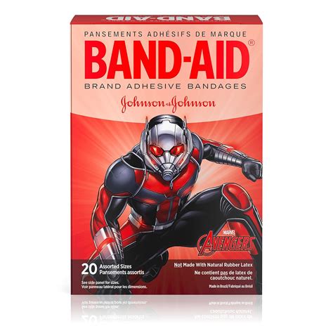 Band-Aid Brand Adhesive Bandages for Minor Cuts, Marvel Avengers ...