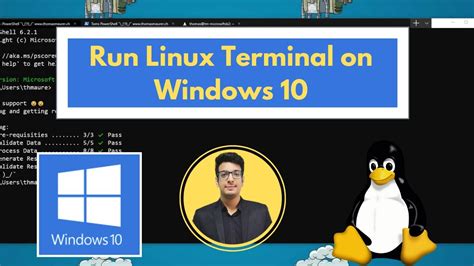 How To Install Linux Terminal On Windows 10 2021 Run Built In Windows