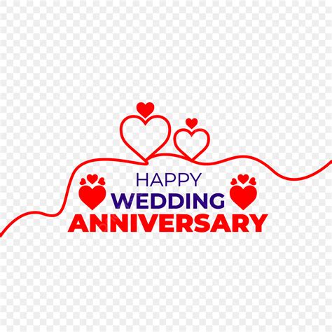 Happy Wedding Anniversary Vector Art Png Happy Wedding Anniversary