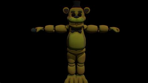 Golden Freddy Fnaf Ar Download Free 3d Model By Gotbeans Owen Cameron [10a1742] Sketchfab