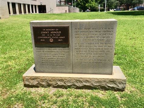 In Memory Of Jimmy Arnold Historical Marker