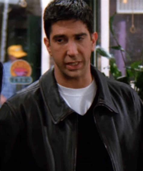 Ross Geller Friends David Schwimmer Leather Jacket - USA Leather Factory