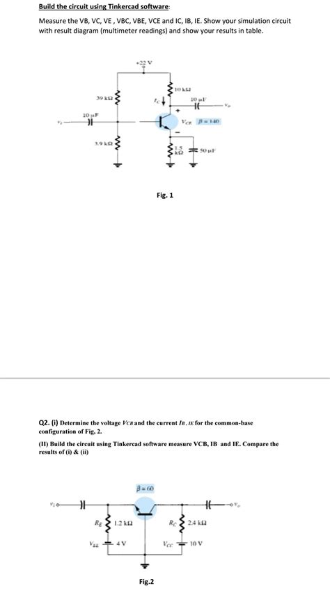 Solved Build The Circuit Using Tinkercad Software Measure Chegg