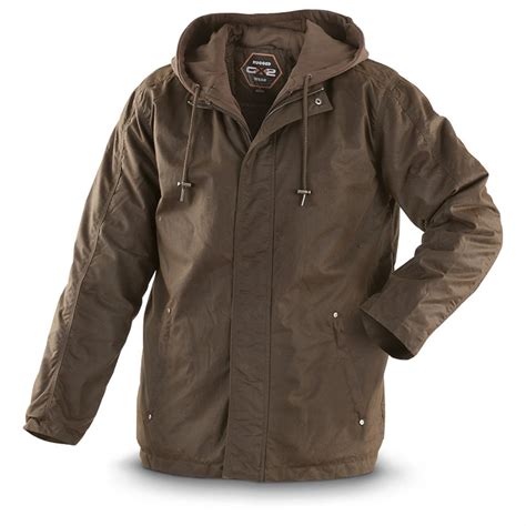 Oilskin Men's Insulated Jacket - 613948, Insulated Jackets & Coats at ...