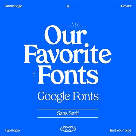 Our favorite Google Fonts @typetopia • Instagram | Best sans serif fonts, Google serif fonts ...