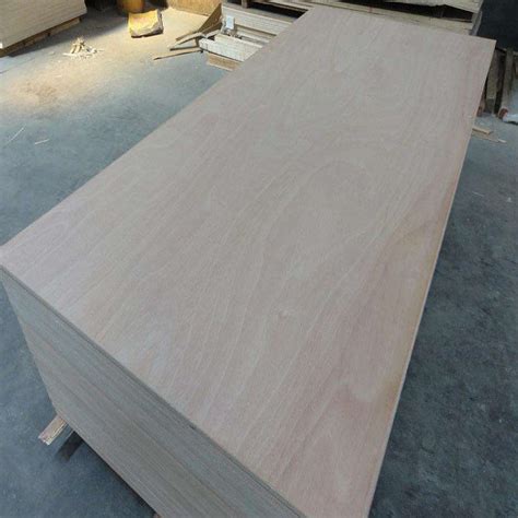 Mm Okoume Wood Veneer Commercial Grade Plywood E Glue Full Poplar Core