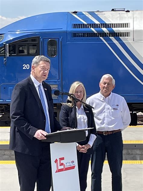 FrontRunner marks 15th anniversary, served over 40 million riders