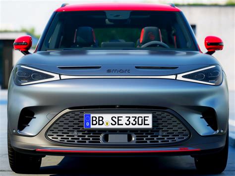 Smart 1 Brabus Elektro SUV als Porsche und Tesla Jäger mit 3 9 s von