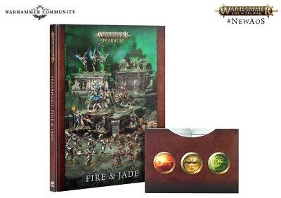 Age Of Sigmar Spearhead Skaventide Hardback Book Fire And Jade Ebay