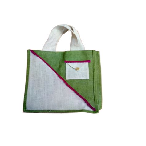 Multicolor Jute Medium Shopper Bag Size Inches At Piece