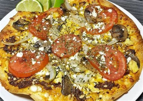 Breakfast Chorizo And Egg Pizza Recipe By Latr Guerra Cookpad